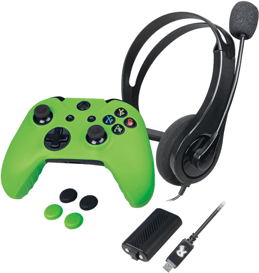 @play Xbox One Starter Pack - Game Controller Clipart (600x600), Png Download