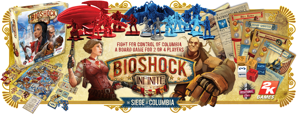 Bsi-carousel - Bioshock Board Game Clipart (1000x400), Png Download