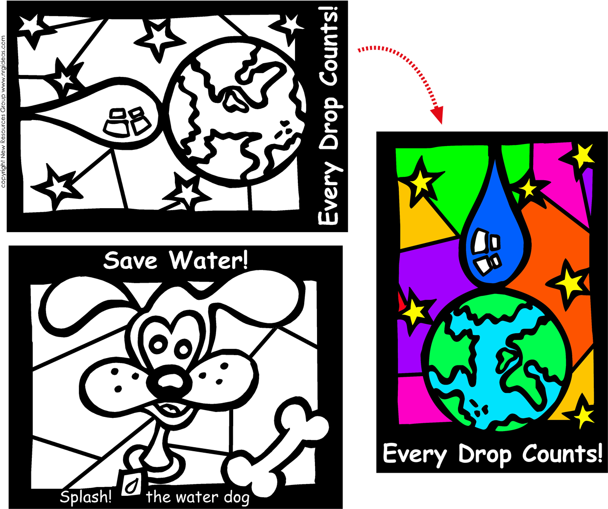 Image - Water Conservation For Kids Clipart (1240x1077), Png Download
