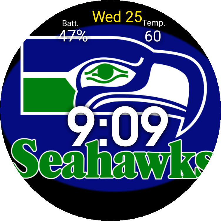 Digi-seahawk Preview Clipart (752x752), Png Download