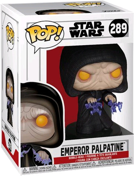 Emperor Palpatine Pop Vinyl Figure - Funko Pop Palpatine Clipart (600x600), Png Download