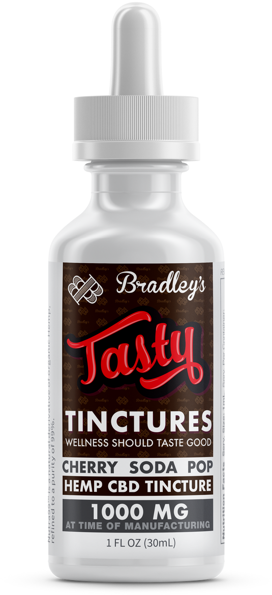 Tasty Tinctures- Cherry Soda Pop 1000mg - Bottle Clipart (1280x1280), Png Download