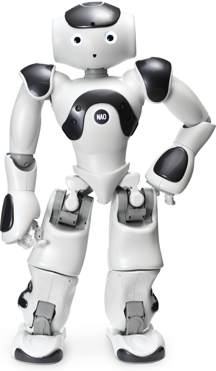 Nao Robot Clipart (690x1180), Png Download