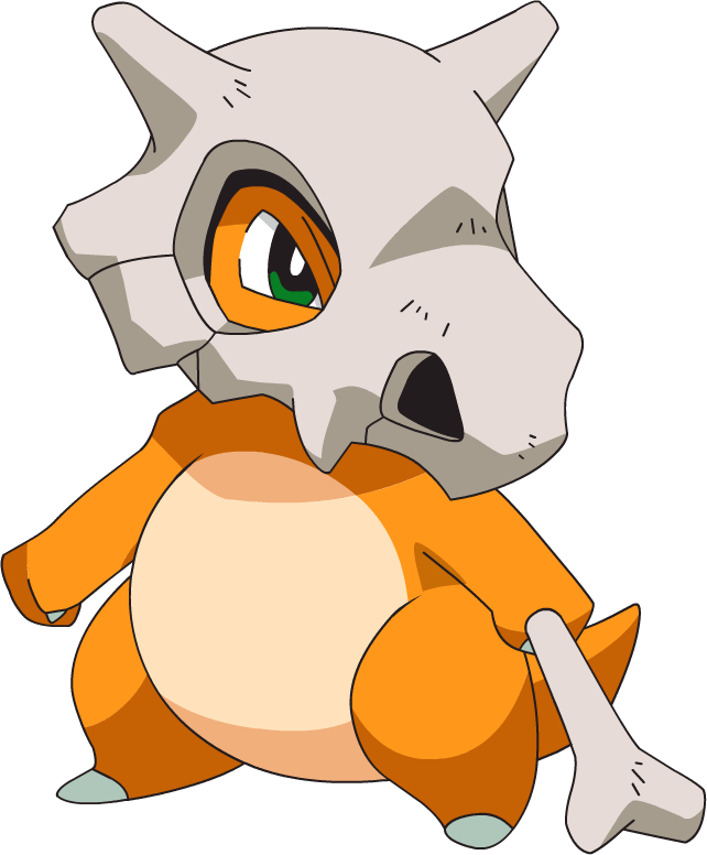 Pokemon Shiny Cubone Is A Fictional Character Of Humans - Cubone Pokemon Clipart (642x776), Png Download