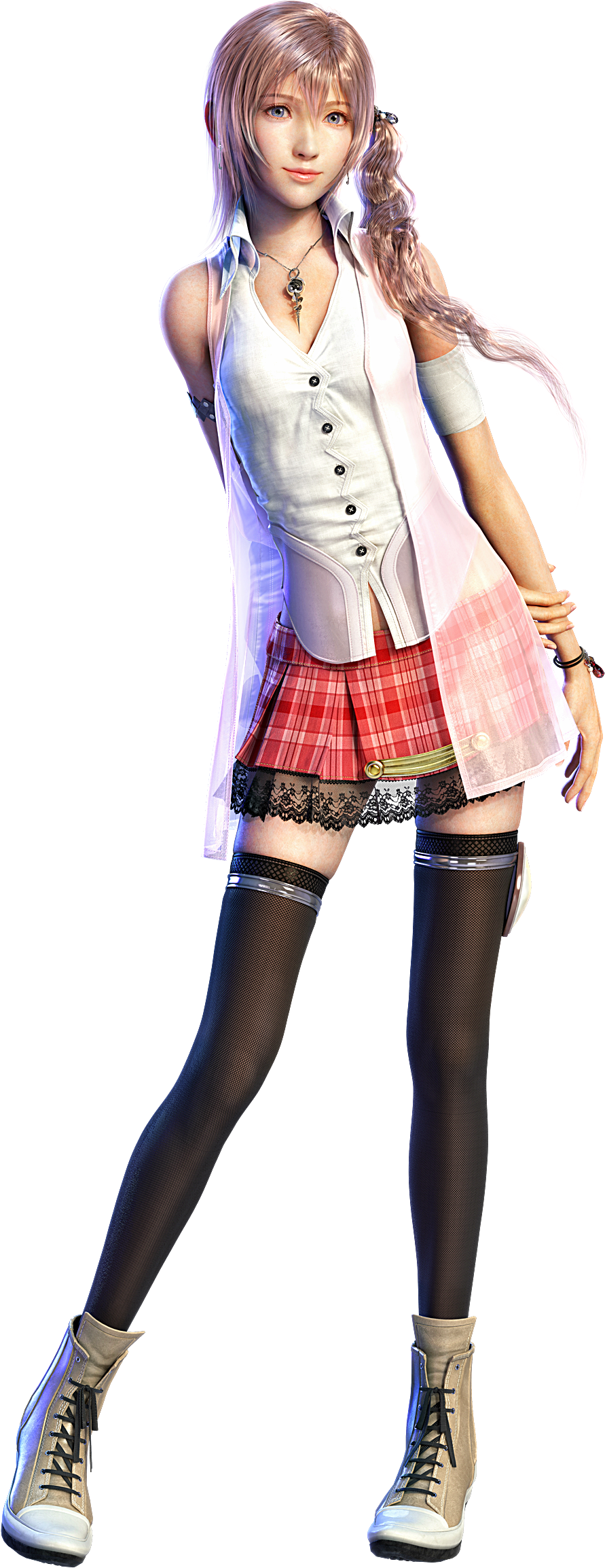 Which Ff Character Has The Best Body In Your Opinion - Final Fantasy 13 Sarah Clipart (903x2314), Png Download