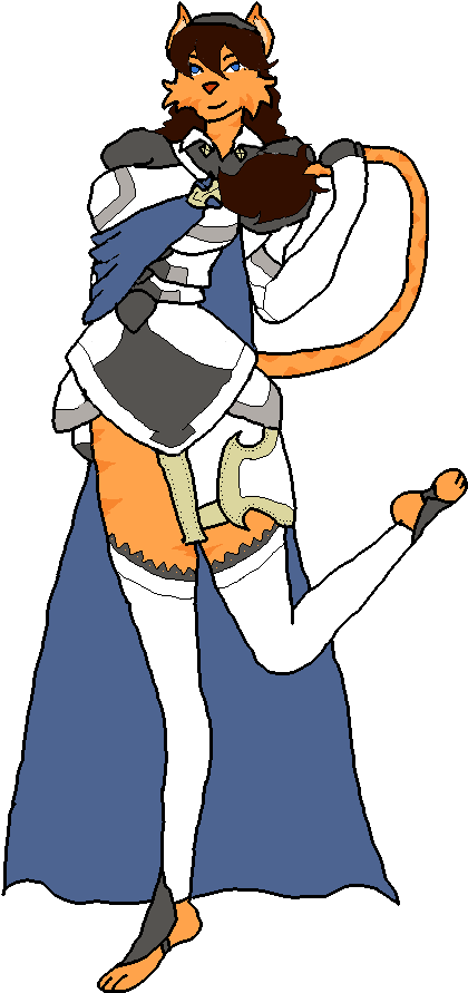 Corrin - Cartoon Clipart (434x897), Png Download