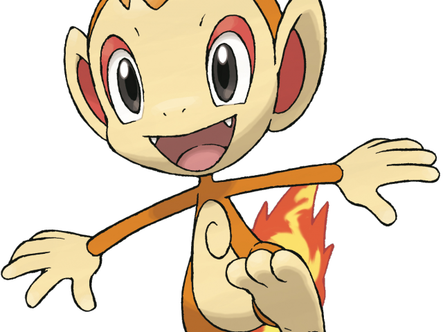 God Of War Clipart Cubone - Pokemon Chimchar - Png Download (640x480), Png Download