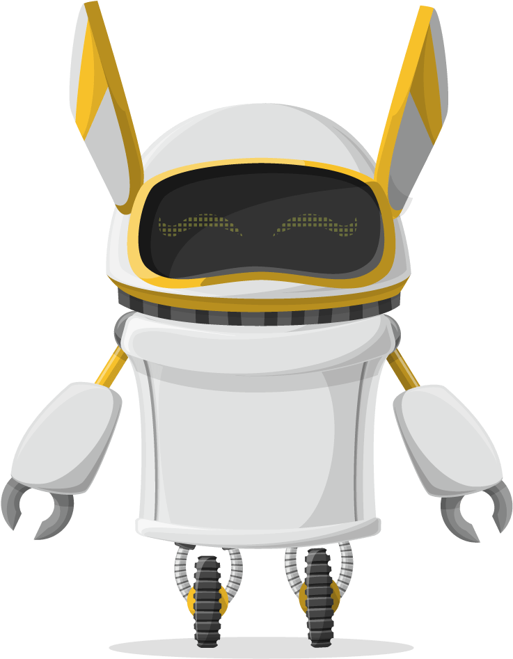 Vector Robot Character Set - Illustration Robot Character Clipart (990x1168), Png Download
