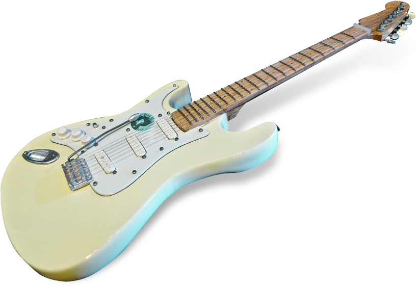 Fender Jimi Hendrix Woodstock - Electric Guitar Clipart (860x639), Png Download