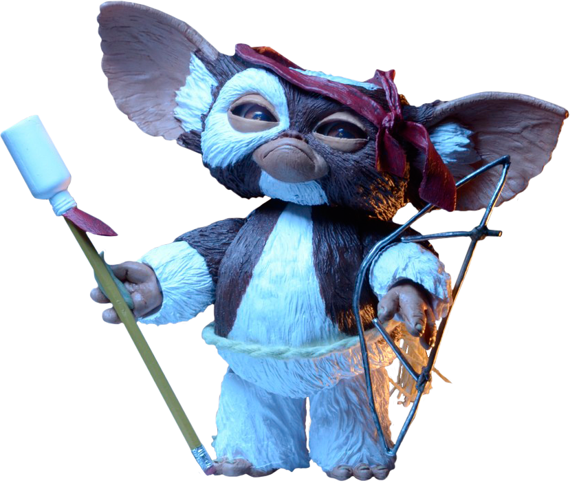 Gizmo Ultimate 7” Scale Action Figure - Gremlins Ultimate Gizmo Neca Scale Clipart (829x702), Png Download