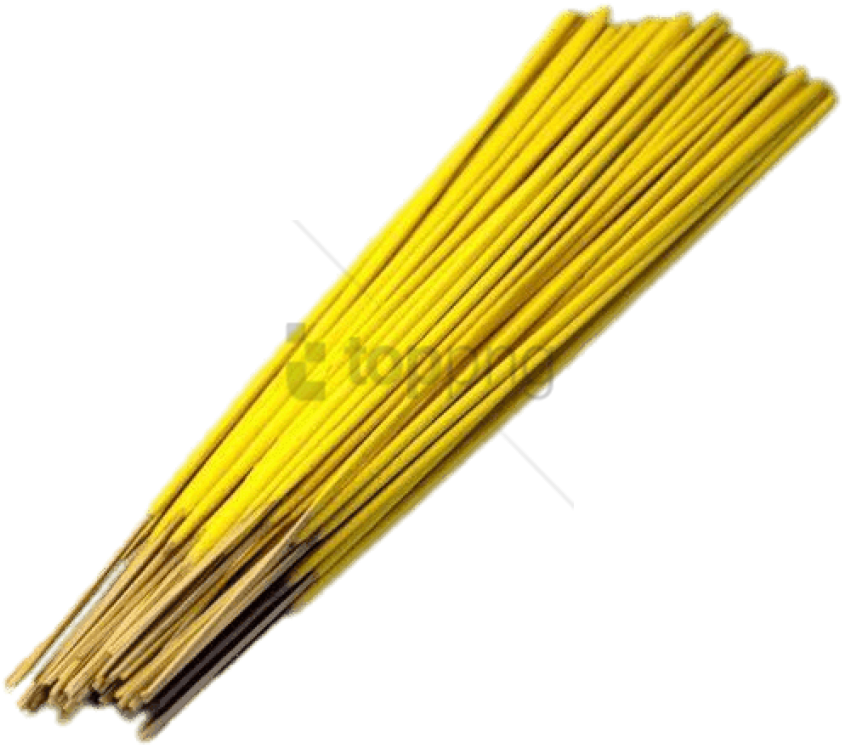 Free Png Yellow Incense Sticks Png Image With Transparent - Incense Clipart (850x748), Png Download