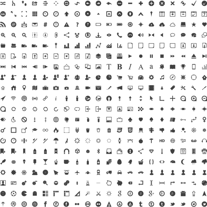 Icons Png Free - Free Vector Icons Clipart (700x716), Png Download