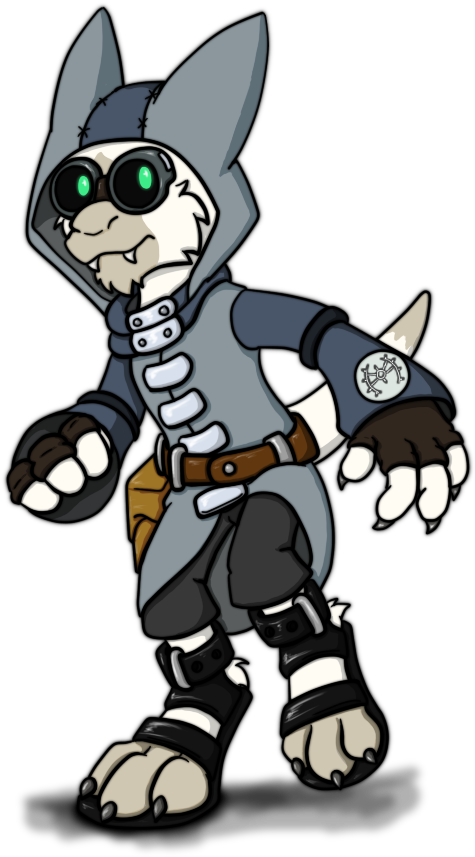 Gremlin Ashter - Cartoon Clipart (529x871), Png Download