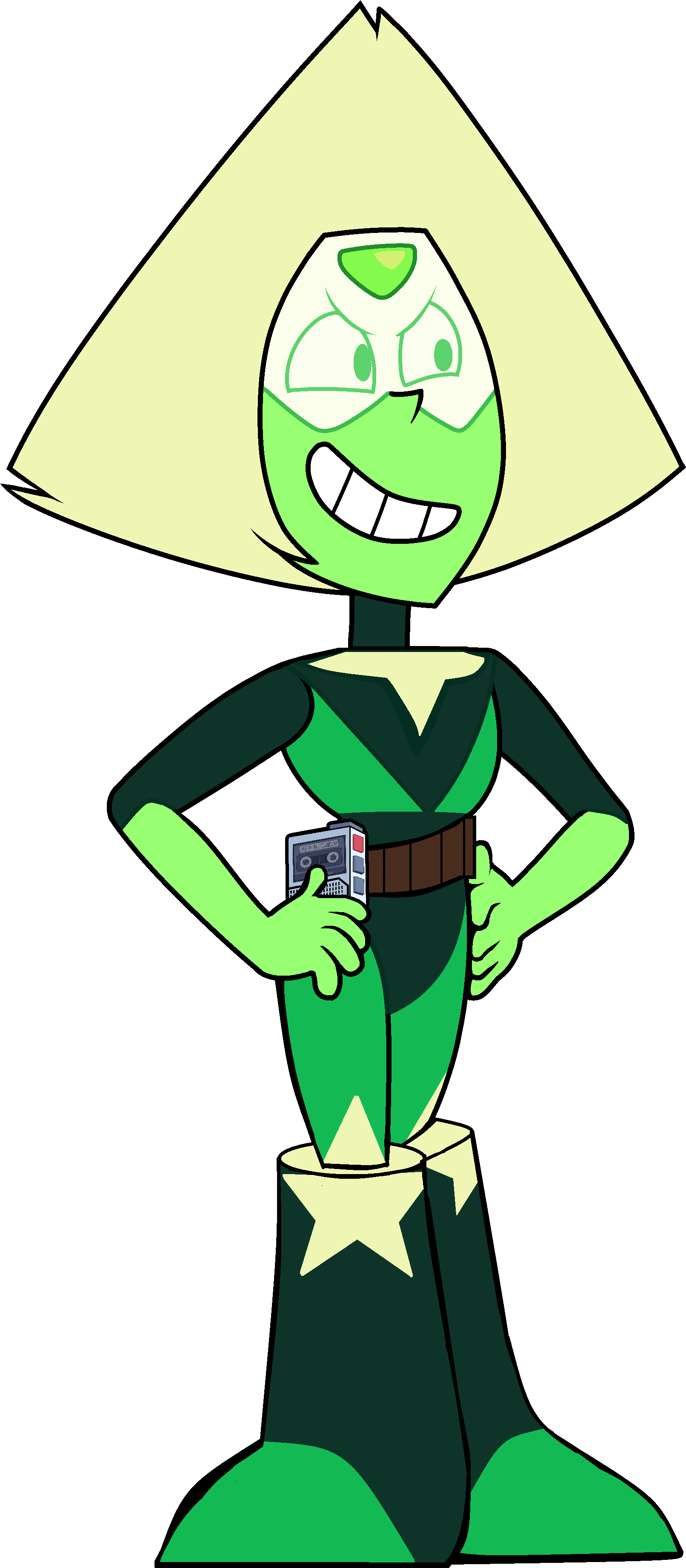 Cg Regen Peridot - Steven Universe Peridot Transparent Clipart (1612x3682), Png Download