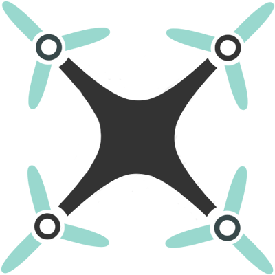 Drone Icon Header - Facebook Drone Icon Clipart (800x569), Png Download