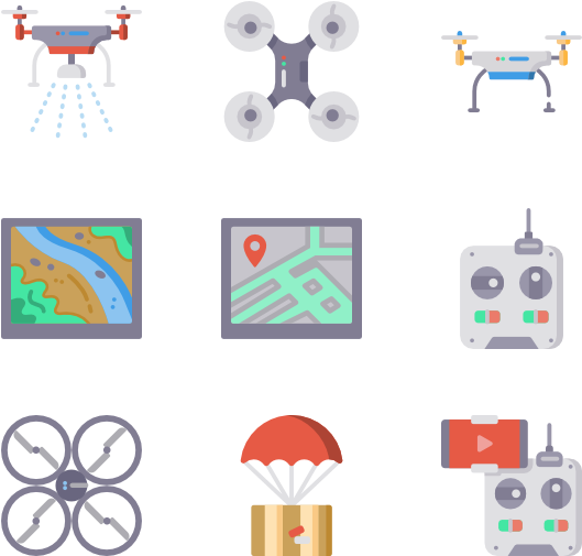 Drones Clipart (600x564), Png Download