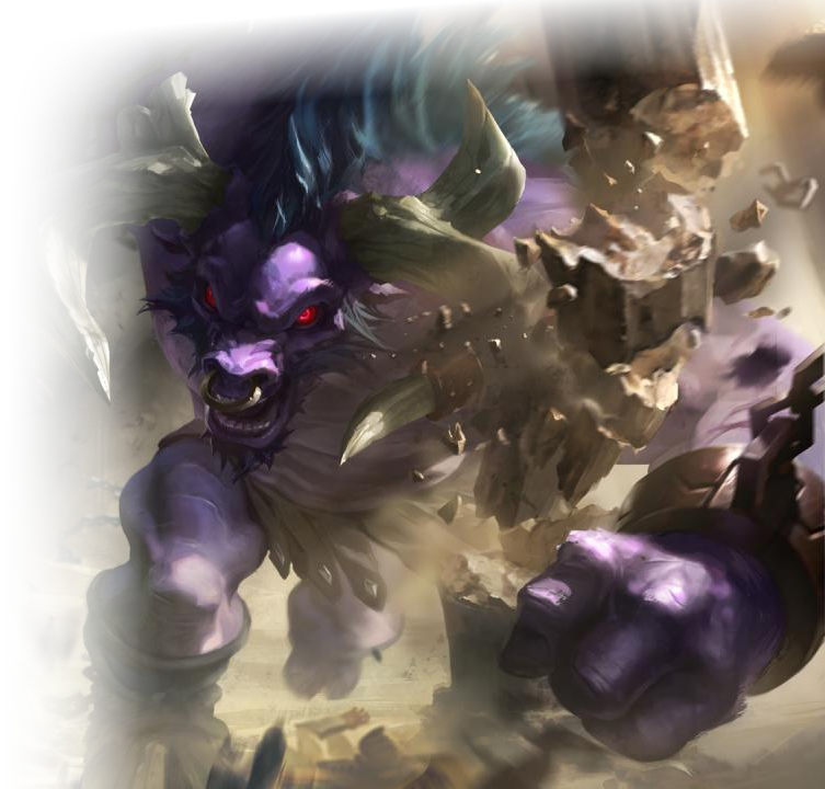 Minotaur - Worst Lol Champions Clipart (753x720), Png Download