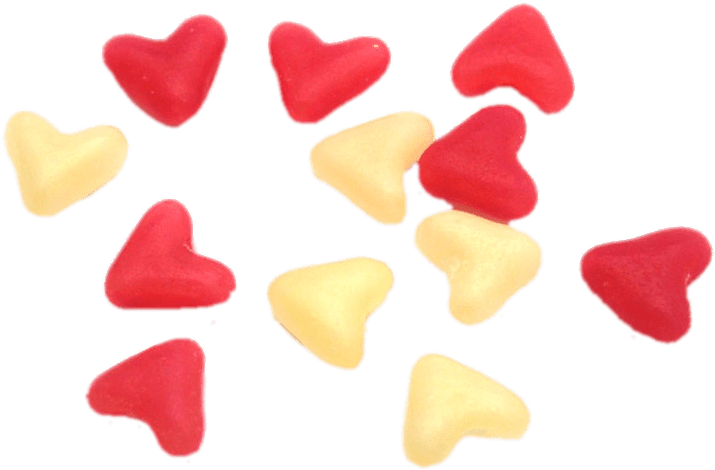 Food - Jellybeans - Red Heart Jelly Beans Clipart (1000x750), Png Download