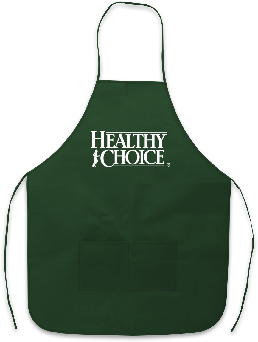 1492 Non-woven Apron - Healthy Choice Clipart (1500x1500), Png Download