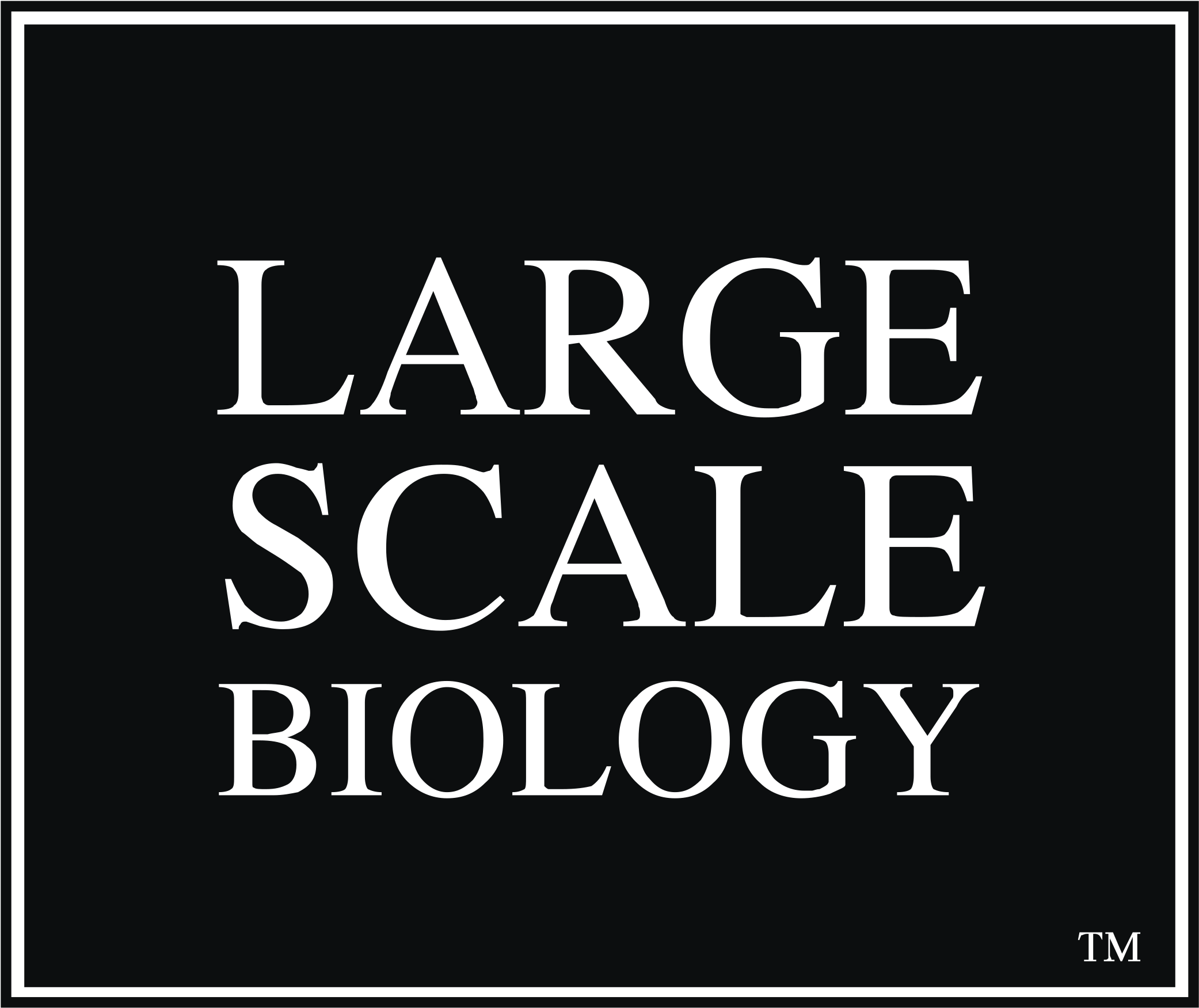 Large Scale Biology Logo Png Transparent - Poster Clipart (2400x2400), Png Download