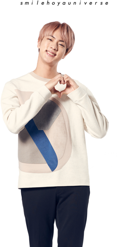 Bts Jin Transparent Background Clipart (500x889), Png Download