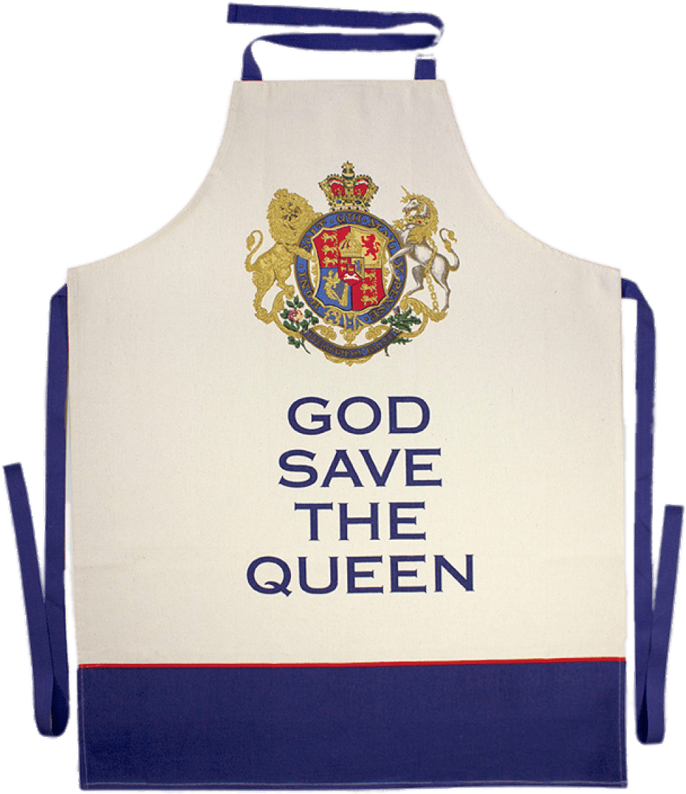 Kitchenware - God Save The Queen Tea Towel Clipart (1200x1200), Png Download