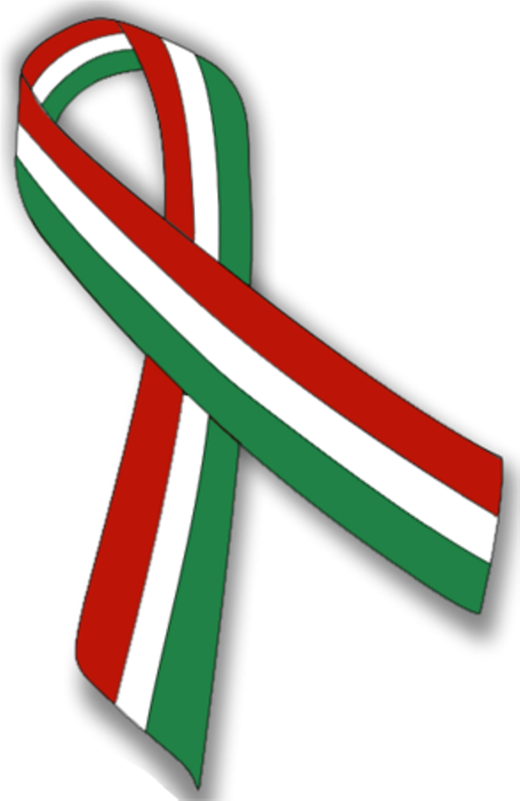 #liston #tricolor #mexico #bandera #ribbon #flag - Transparent Red Blue White Ribbon Clipart (1024x1576), Png Download