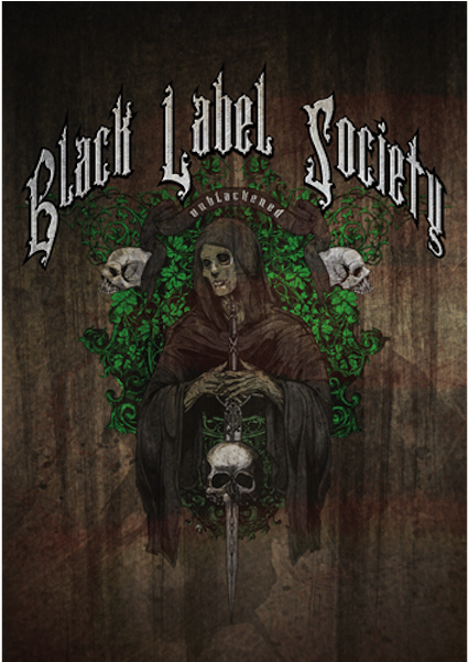 Black Label Society - Catacombs Of Black Vatican Clipart (600x600), Png Download