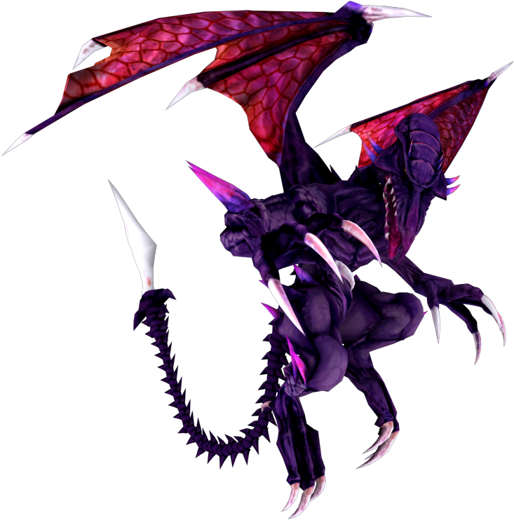 Ridley Png - Dragon Clipart (1000x800), Png Download