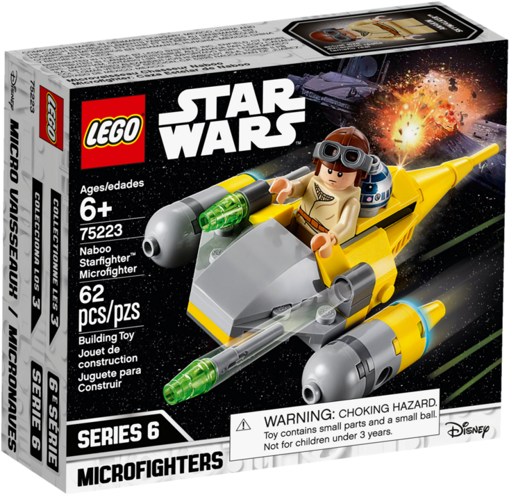 Lego Star Wars Microfighters Series 6 Clipart (1200x900), Png Download