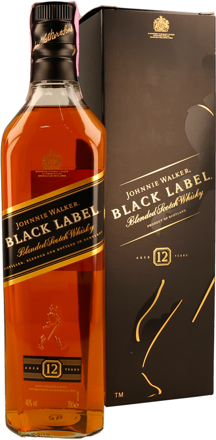 Back - Black Label Whisky Clipart (900x900), Png Download