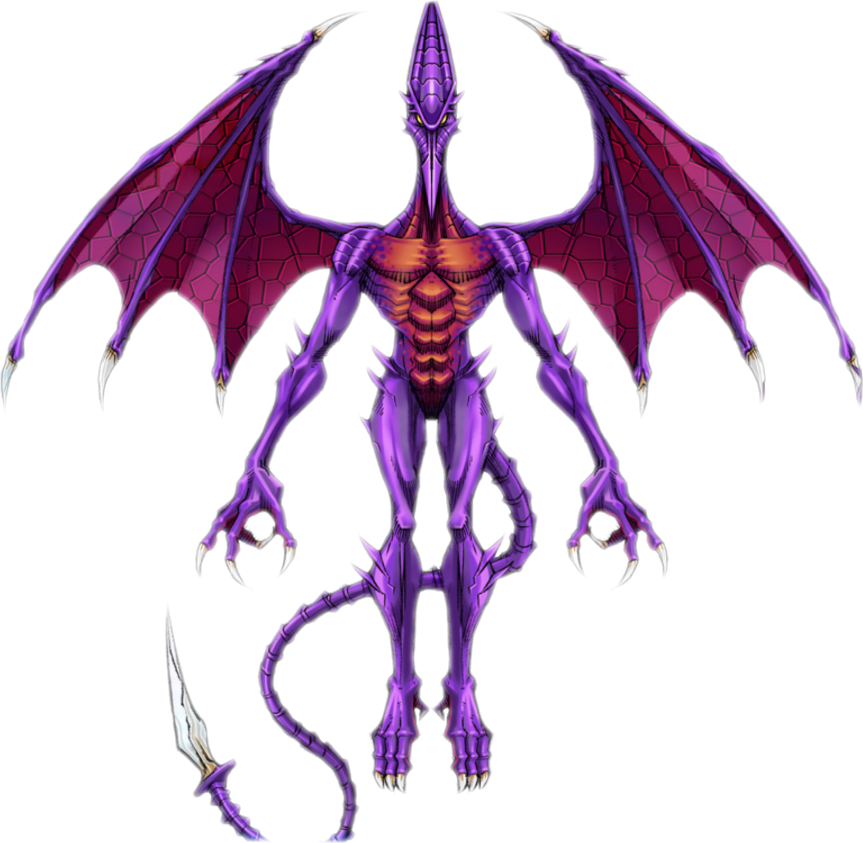 Wouldn't Ridley Be A Pokemon Rep - Clone Ridley Clipart (863x843), Png Download