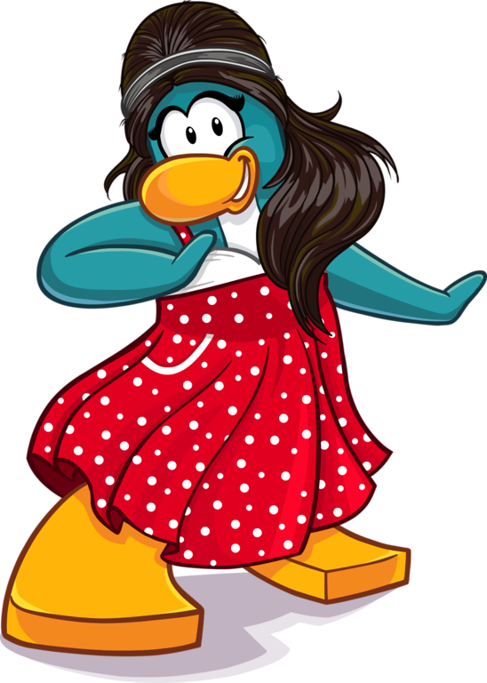 Picture - Club Penguin Penguins Clipart (548x768), Png Download
