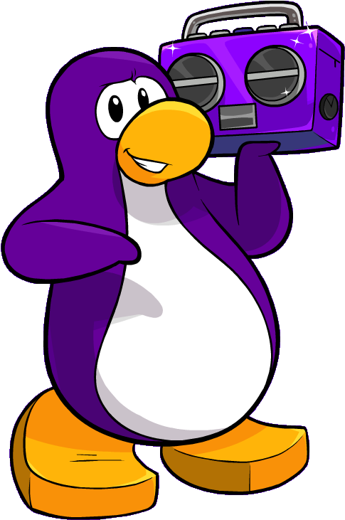 Penguin Images, Club Penguin, All Things Purple, Penguins, - Club Penguin 2012 Art Clipart (546x741), Png Download