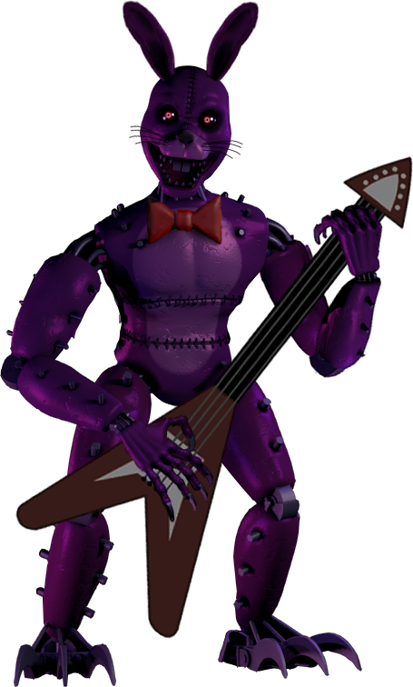Bonnie Fnaf Png Clipart (455x756), Png Download