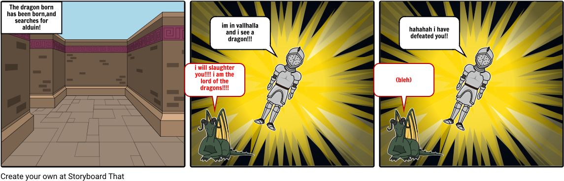 Dragonborn Png - Cartoon Clipart (1164x385), Png Download