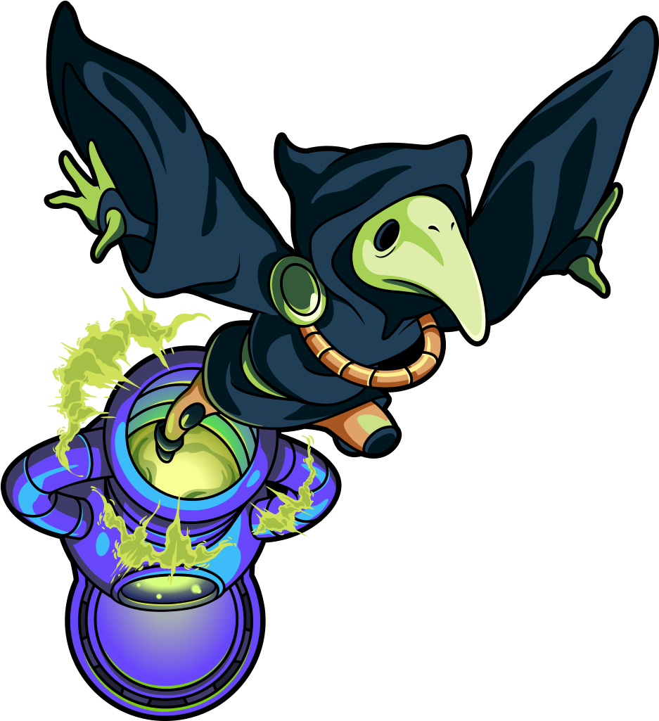 Ycg - Plague Knight Official Art Clipart (1000x1089), Png Download