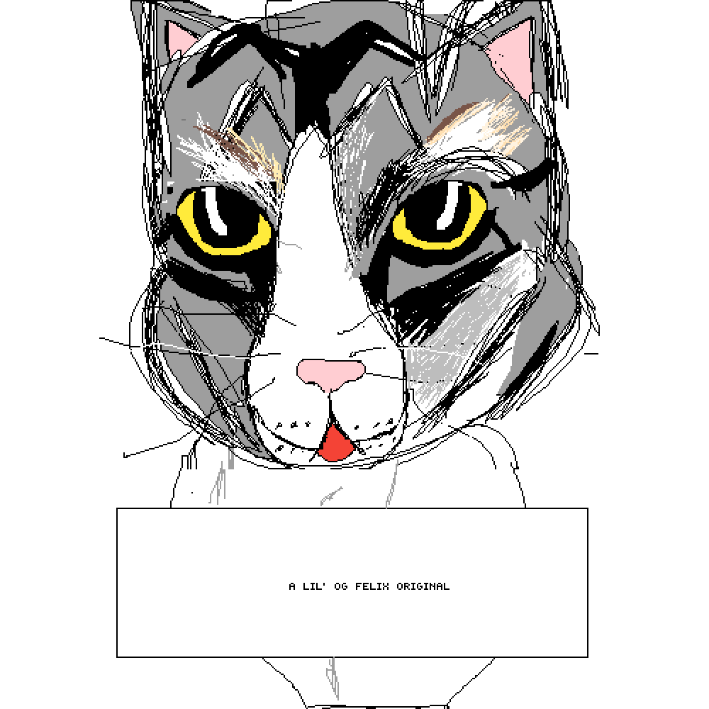 Domestic Short-haired Cat Clipart (1000x1000), Png Download
