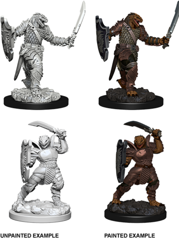 Wzk73341 Dragonborn Paladin $4 - Nolzur's Marvelous Miniatures Dragonborn Paladin Clipart (600x800), Png Download