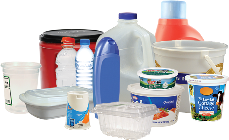 Plastics Group Caps-on - Plastic Recycling Png Clipart (750x600), Png Download