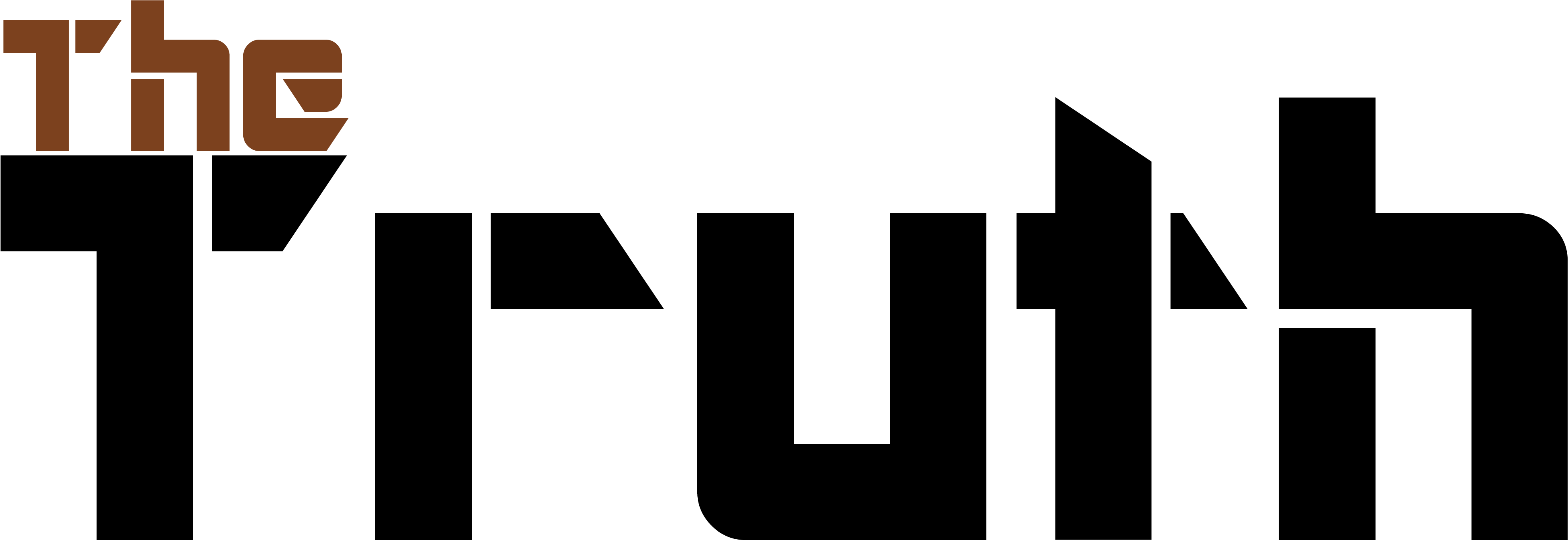 The N U B - Black-and-white Clipart (4022x1430), Png Download