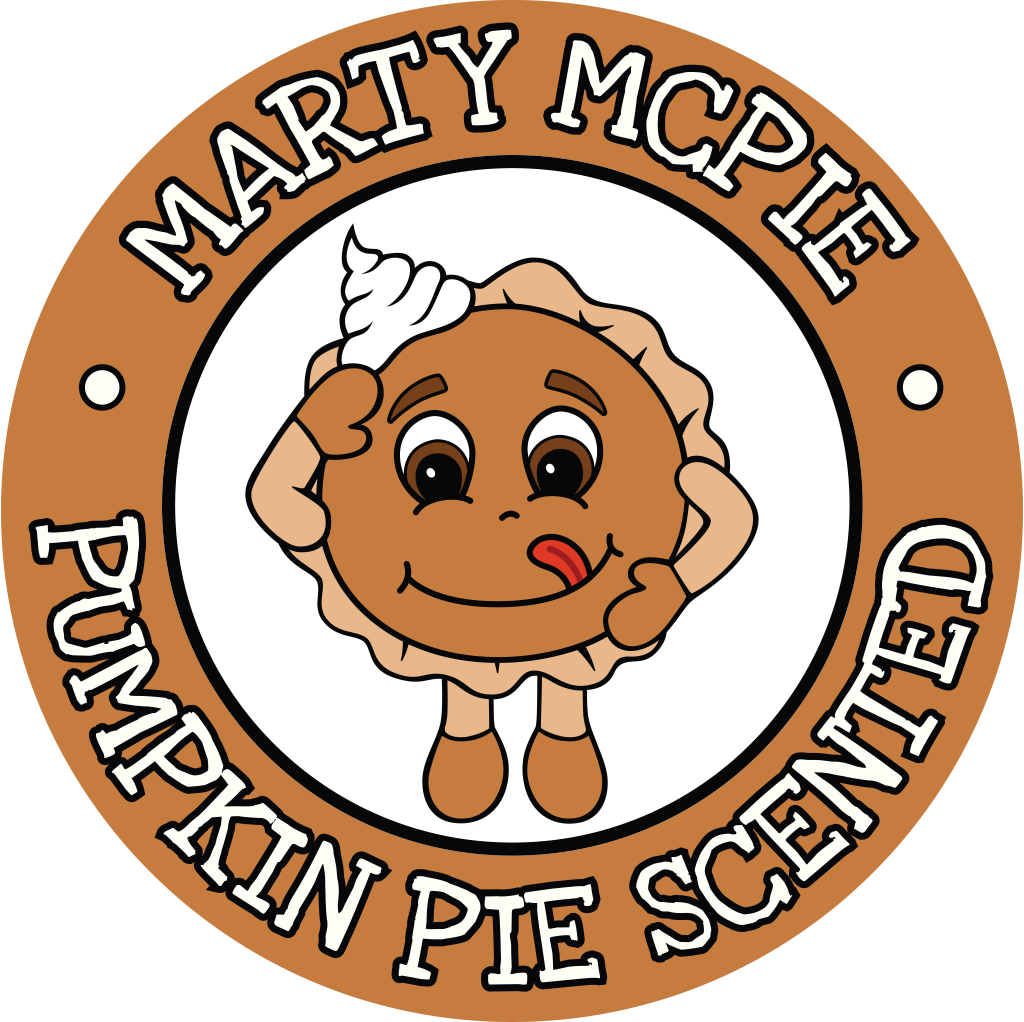Pumpkin Pie Whiffer Stickers Scratch & Sniff Stickers Clipart (1024x1022), Png Download