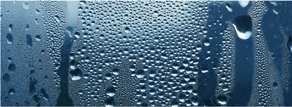 Condensation - Water Drop On Glass Clipart (930x436), Png Download