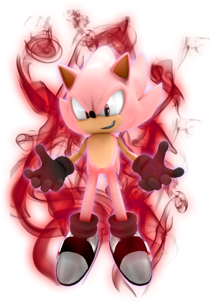 Super Sonic Rose By Kuroispeedster55 - Super Saiyan Rose Sonic Clipart (756x1056), Png Download