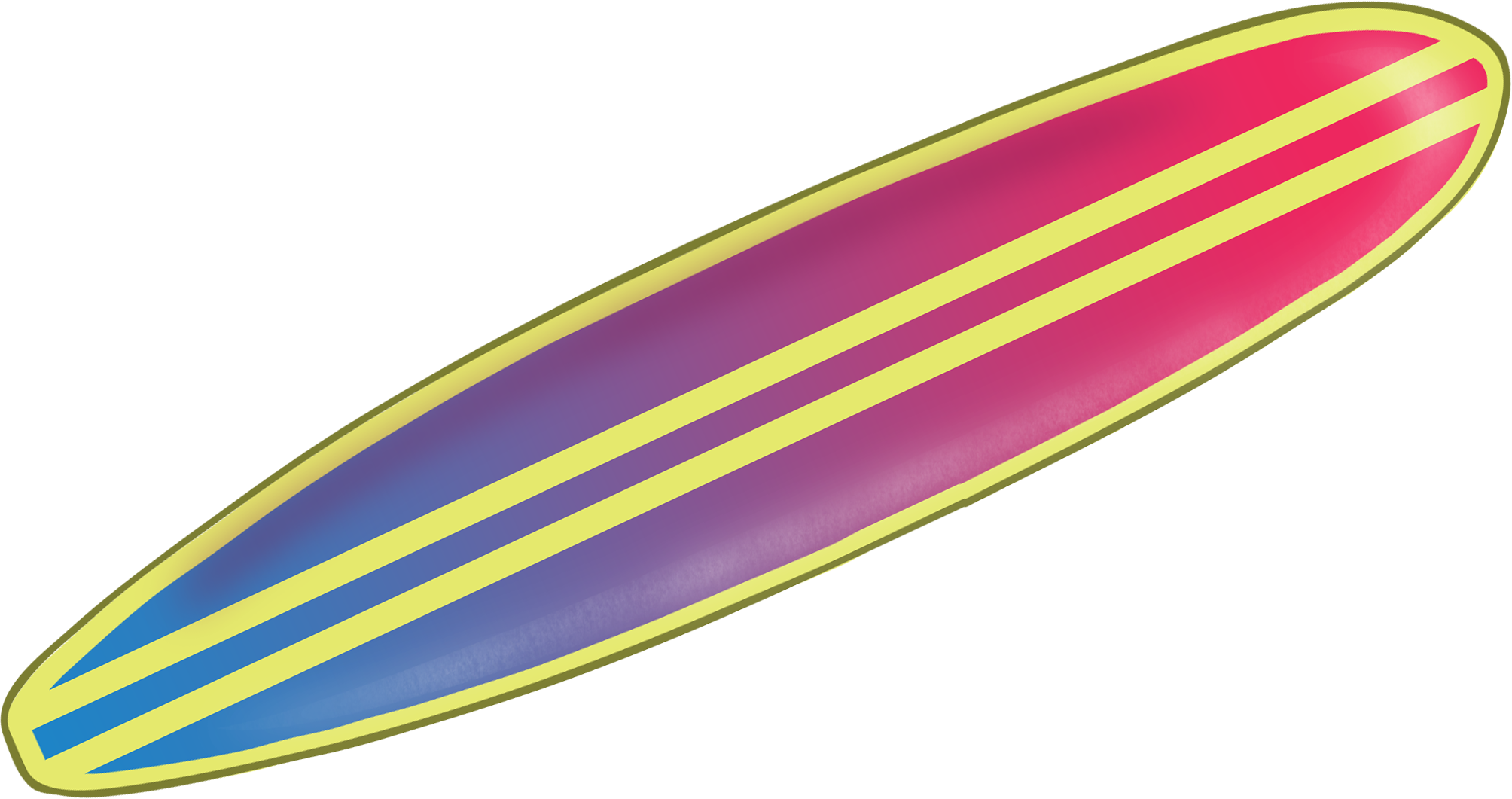 Teen Beach Custom Creator - Surfboard Teen Beach 2 Clipart (2008x1061), Png Download