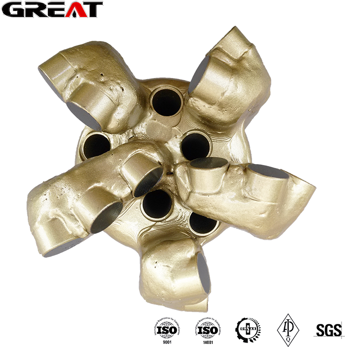 4 1/8" Oil Rig Diamond Drill Bit/pdc Oil Well Drillingbits - Cross Clipart (698x702), Png Download