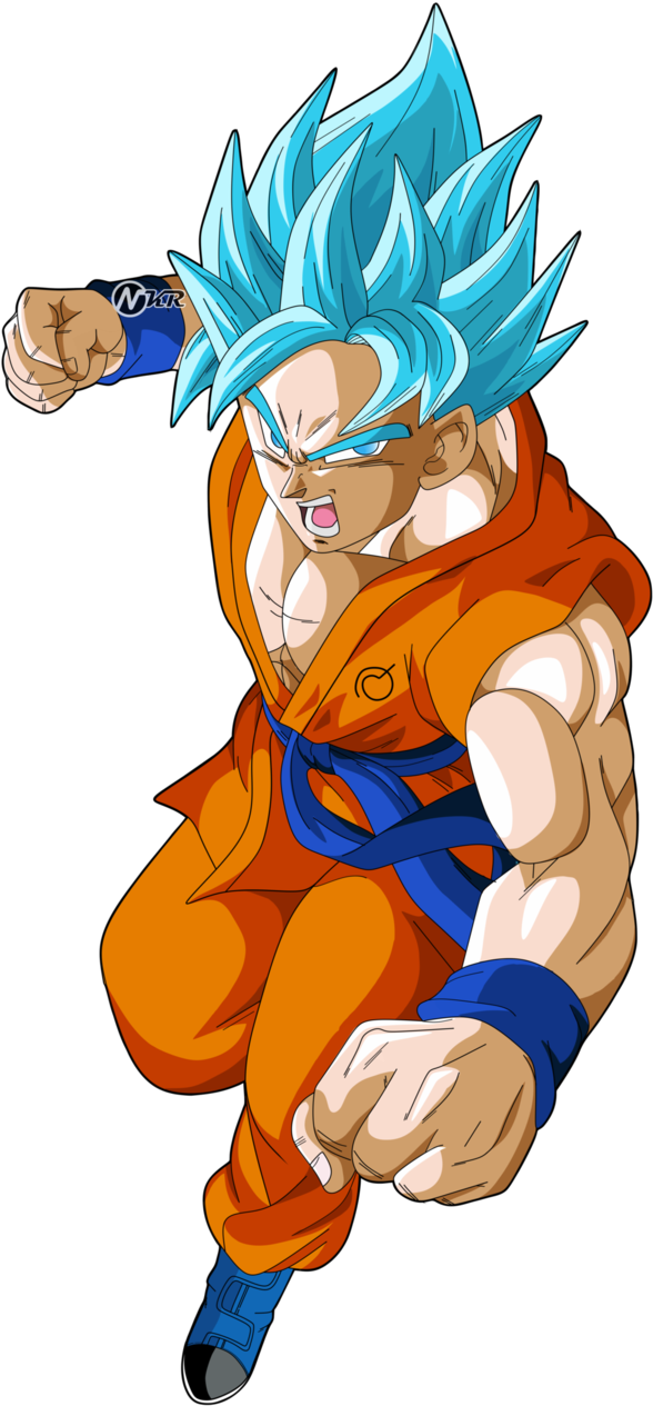 Goku Super Sayayin Dios Png - Dragon Ball Goku Super Saiyan White Clipart (623x1281), Png Download