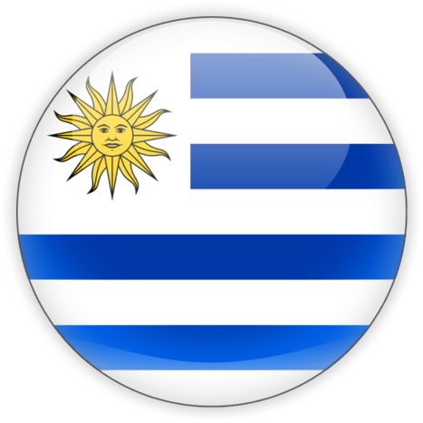 Uruguay Flag Icon Clipart (640x480), Png Download