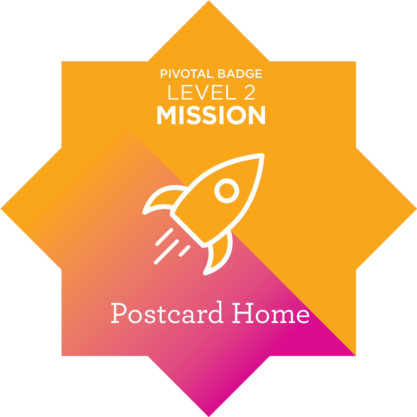 Postcard Home Pivotal Misson Badge - Graphic Design Clipart (1408x1407), Png Download