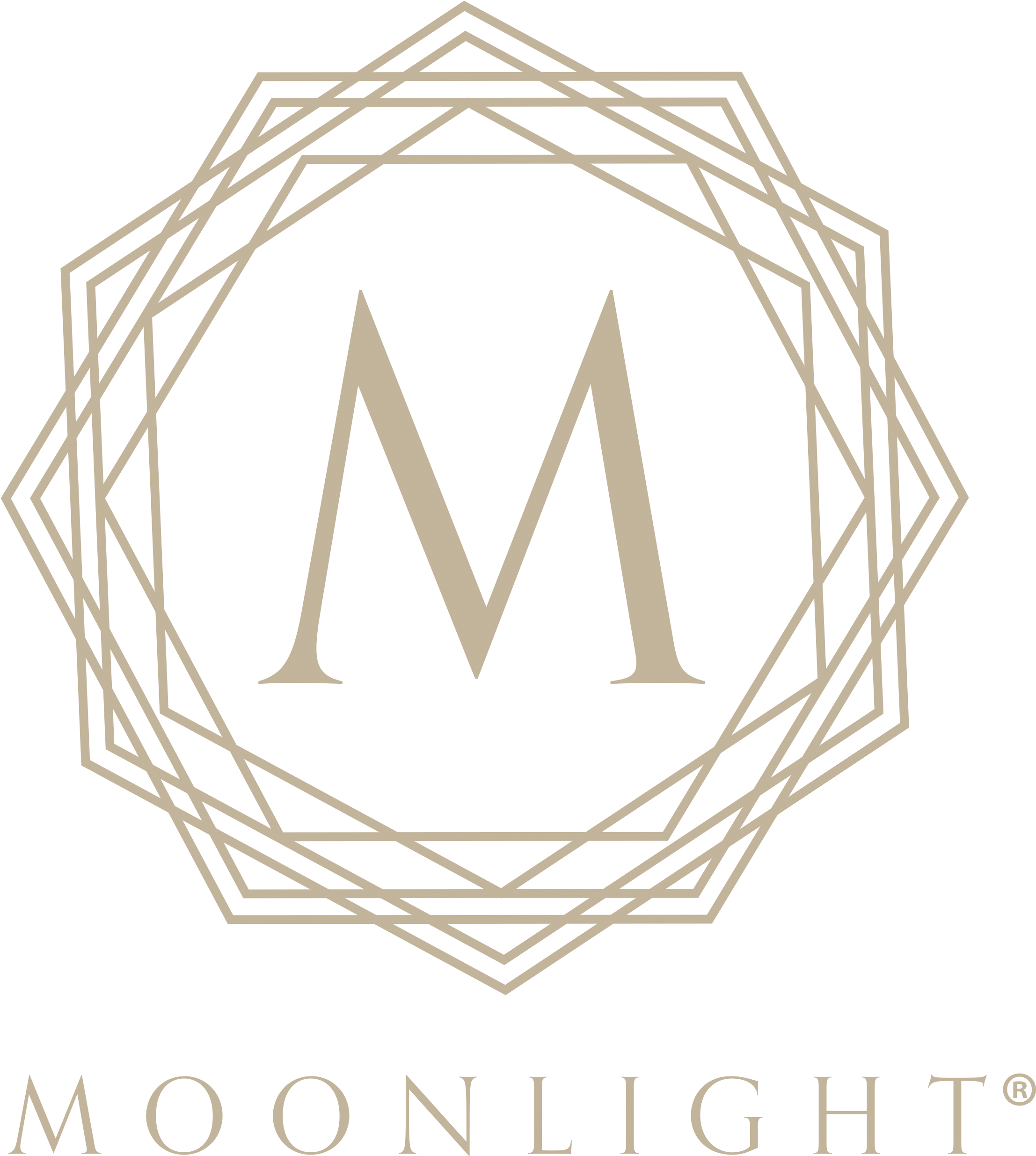 Moonlight - Gown Shop Logo Clipart (2550x3300), Png Download